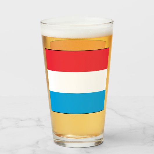 Luxemburg Glas (Voorkant gevuld)