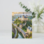 Luxemburg, joyau tussen valleien en heuvels briefkaart (Staand voorkant)