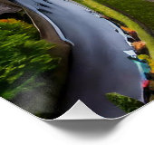 Luxemburg, joyau tussen valleien en heuvels perfect poster (Hoek)