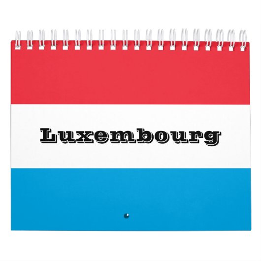 Luxemburg Kalender (Hoes)