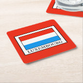 Luxemburg Kartonnen Onderzetters (Schuin)