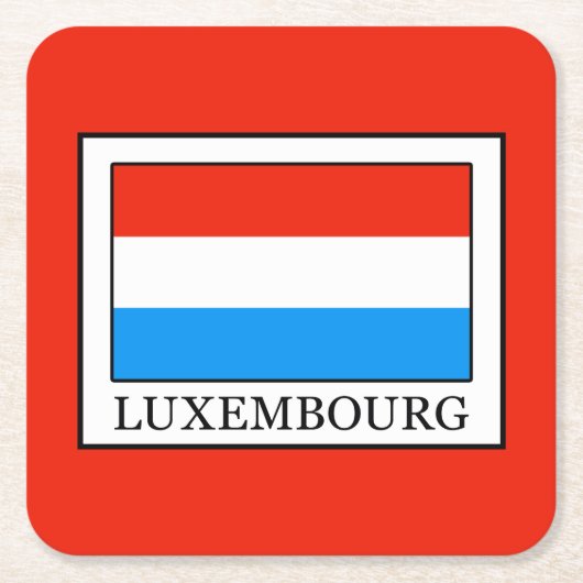 Luxemburg Kartonnen Onderzetters (Voorkant)