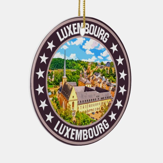 Luxemburg Keramisch Ornament (Rechts)