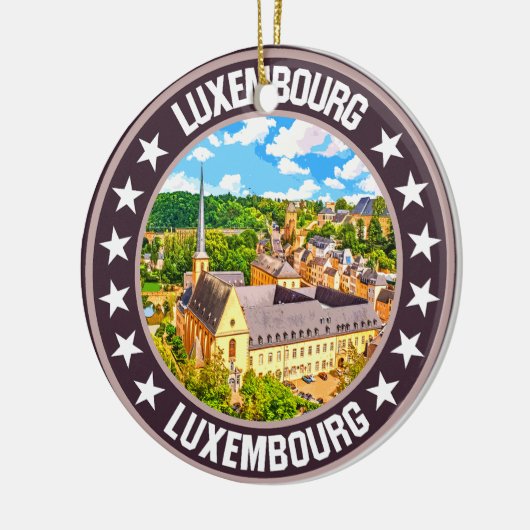 Luxemburg Keramisch Ornament (Links)