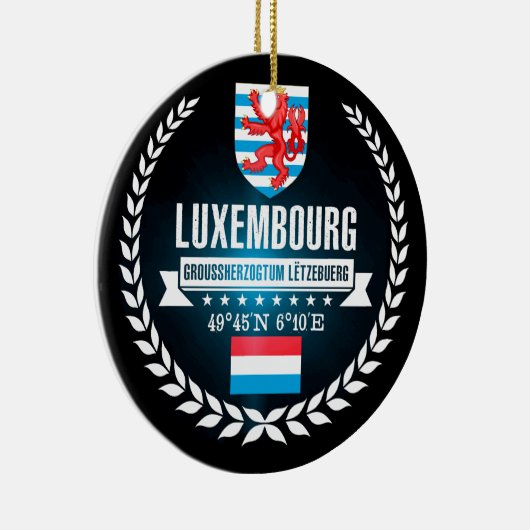 Luxemburg Keramisch Ornament (Rechts)