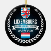 Luxemburg Keramisch Ornament (Voorkant)