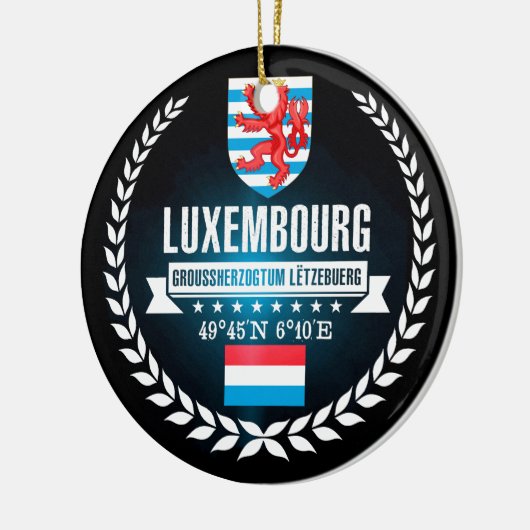 Luxemburg Keramisch Ornament (Links)