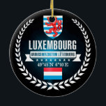 Luxemburg Keramisch Ornament<br><div class="desc">Luxemburg</div>