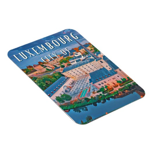 Luxemburg, kosmopolitische en meertalige stad magneet (Rechterzijde)