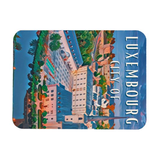 Luxemburg, kosmopolitische en meertalige stad magneet (Horizontaal)