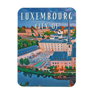 Luxemburg, kosmopolitische en meertalige stad magneet