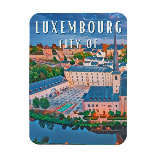 Luxemburg, kosmopolitische en meertalige stad magneet (Verticaal)