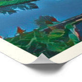 Luxemburg, kosmopolitische en meertalige stad poster (Hoek)