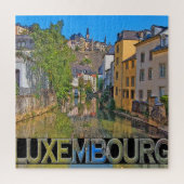 Luxemburg Legpuzzel (Verticaal)