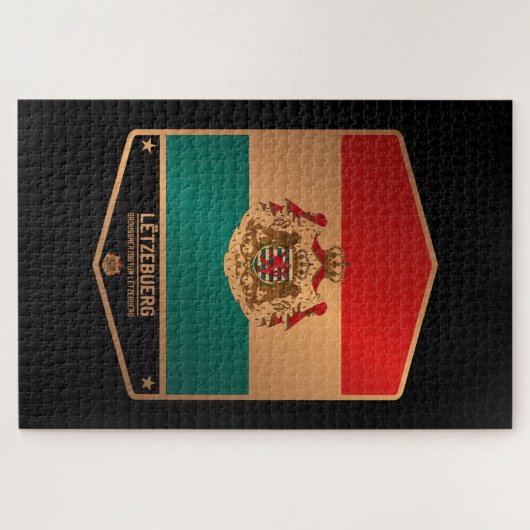 Luxemburg Legpuzzel (Horizontaal)