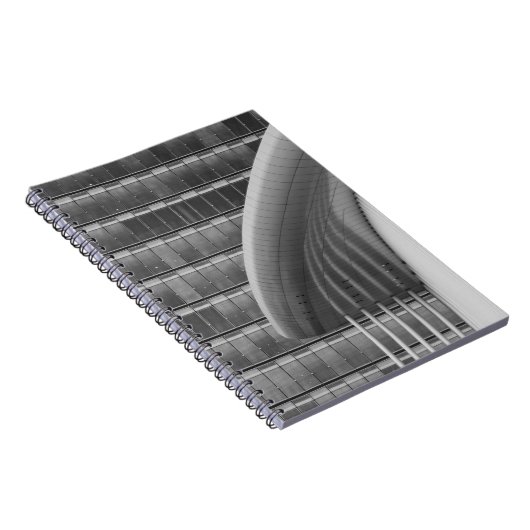 Luxemburg, Luxemburg, Kirchberg Plateau. Notitieboek (Rechterzijde)