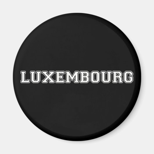 Luxemburg Magneet (Voorkant)