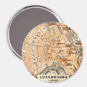 Luxemburg Magneet (Voorkant / Achterkant)