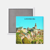 LUXEMBURG MAGNEET (Voorkant / Achterkant)