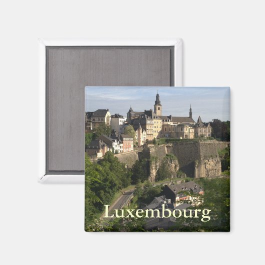 Luxemburg Magneet (Voorkant / Achterkant)