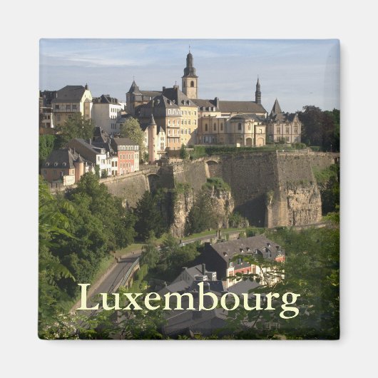 Luxemburg Magneet (Voorkant)