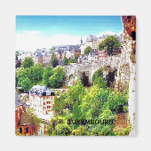 LUXEMBURG MAGNEET (Voorkant)