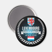 Luxemburg Magneet (Voorkant / Achterkant)