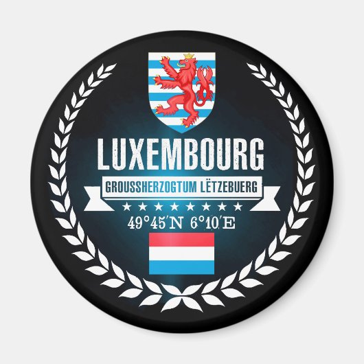 Luxemburg Magneet (Voorkant)