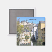 LUXEMBURG MAGNEET (Voorkant / Achterkant)