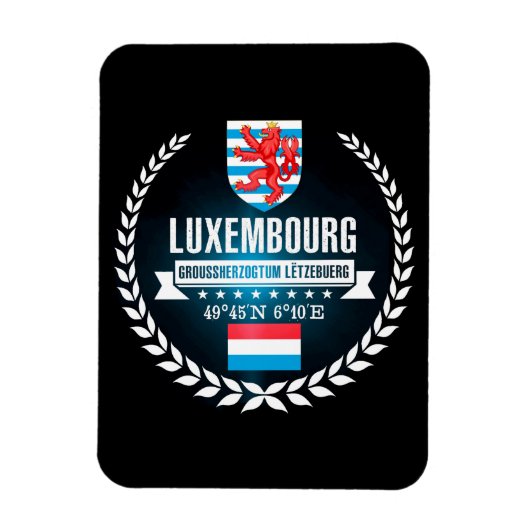 Luxemburg Magneet (Verticaal)