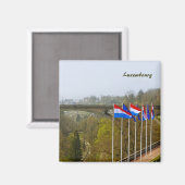 Luxemburg Magneet (Voorkant / Achterkant)