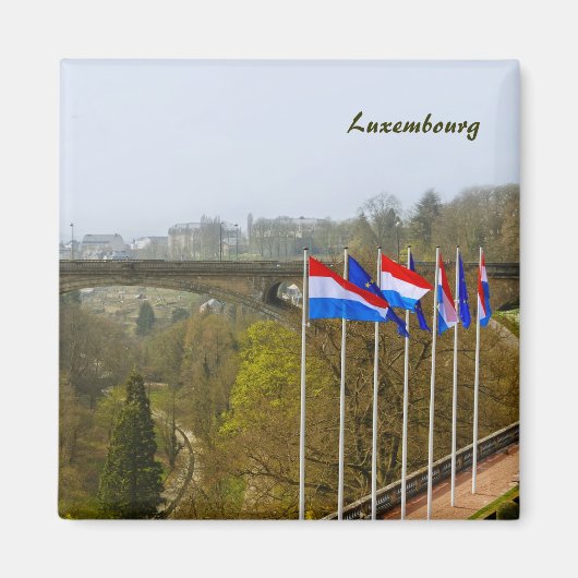 Luxemburg Magneet (Voorkant)