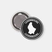 Luxemburg Magneet (Voorkant / Achterkant)