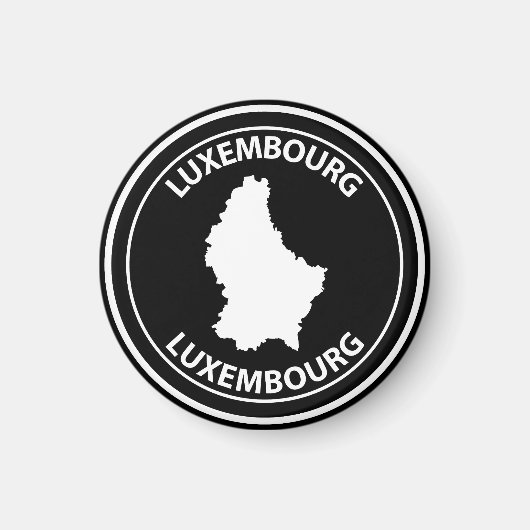 Luxemburg Magneet (Voorkant)