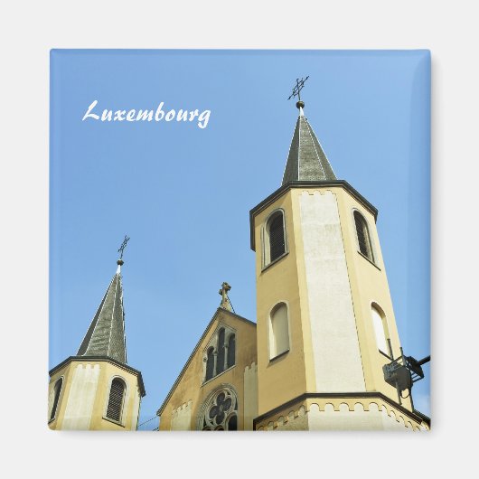 Luxemburg Magneet (Voorkant)