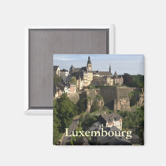 Luxemburg Magneet (Voorkant / Achterkant)