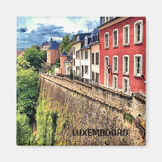 LUXEMBURG MAGNEET (Voorkant)