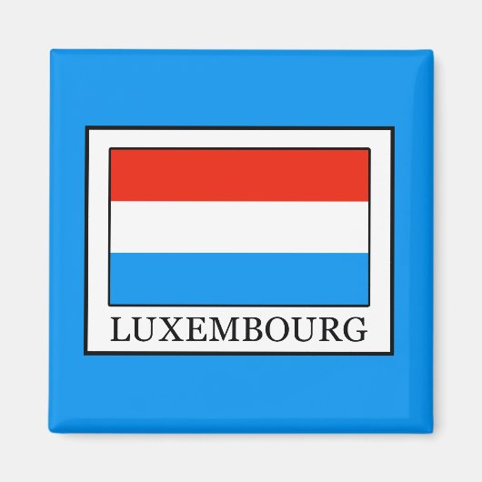 Luxemburg Magneet (Voorkant)