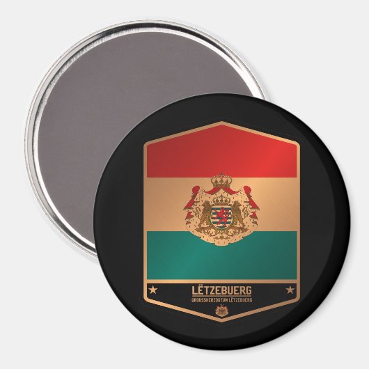 Luxemburg Magneet (Voorkant / Achterkant)