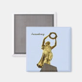 Luxemburg Magnet (Voorkant / Achterkant)