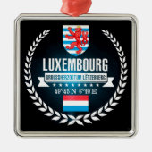 Luxemburg Metalen Ornament (Voorkant)