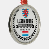Luxemburg Metalen Ornament (Rechts)