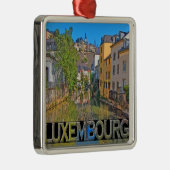 Luxemburg Metalen Ornament (Rechts)