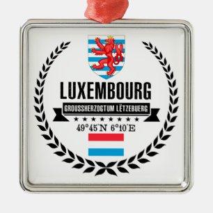 Luxemburg Metalen Ornament