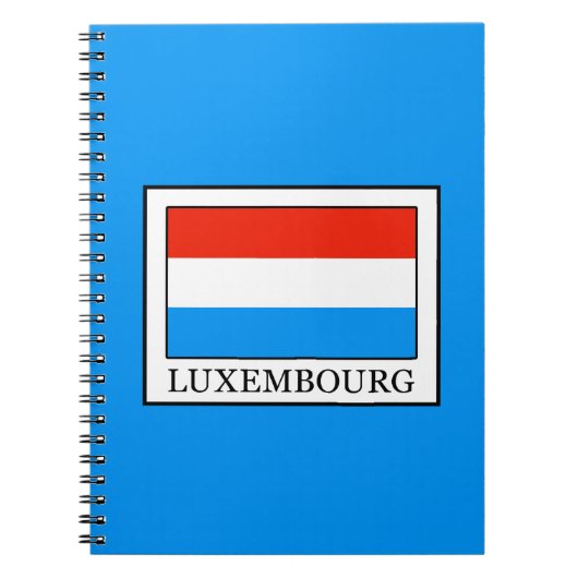 Luxemburg Notitieboek (Voorkant)