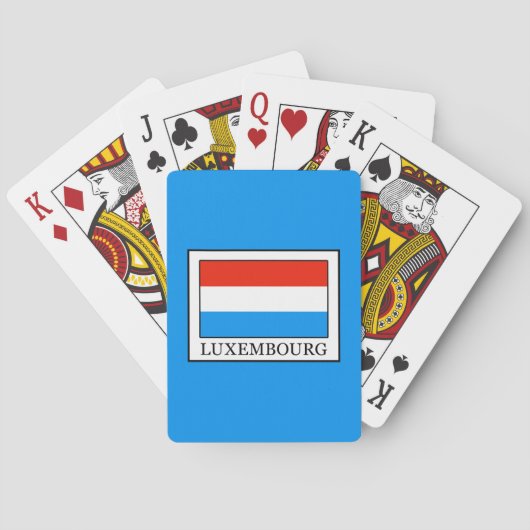 Luxemburg Pokerkaarten (Achterkant)