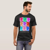 Luxemburg Pop Art T-shirt (Voorkant volledig)