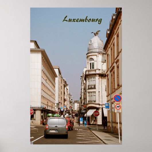 Luxemburg Poster (Voorkant)