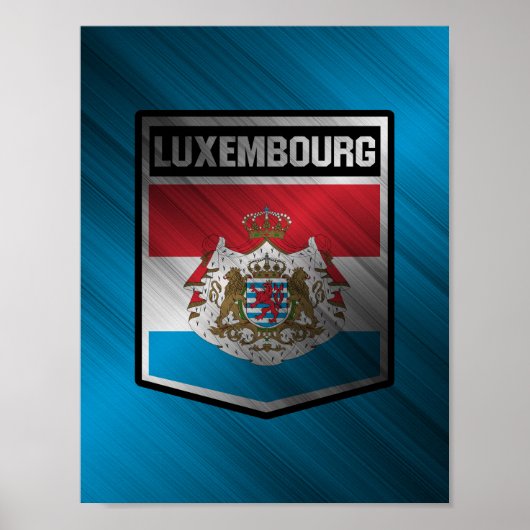 Luxemburg Poster (Voorkant)