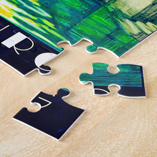  - Luxemburg - reisposter Puzzle Legpuzzel (Zijkant)